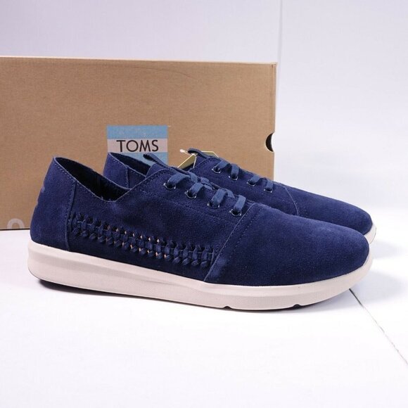 Toms Other - Toms Men's Del Rey Shoe 10011020 Navy Woven Suede